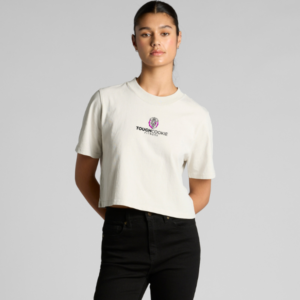 Tough Cookie Heavy Crop Tee